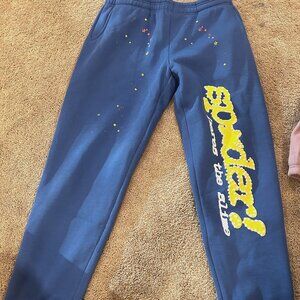 Sp5der Sweatpants "TC Blue"